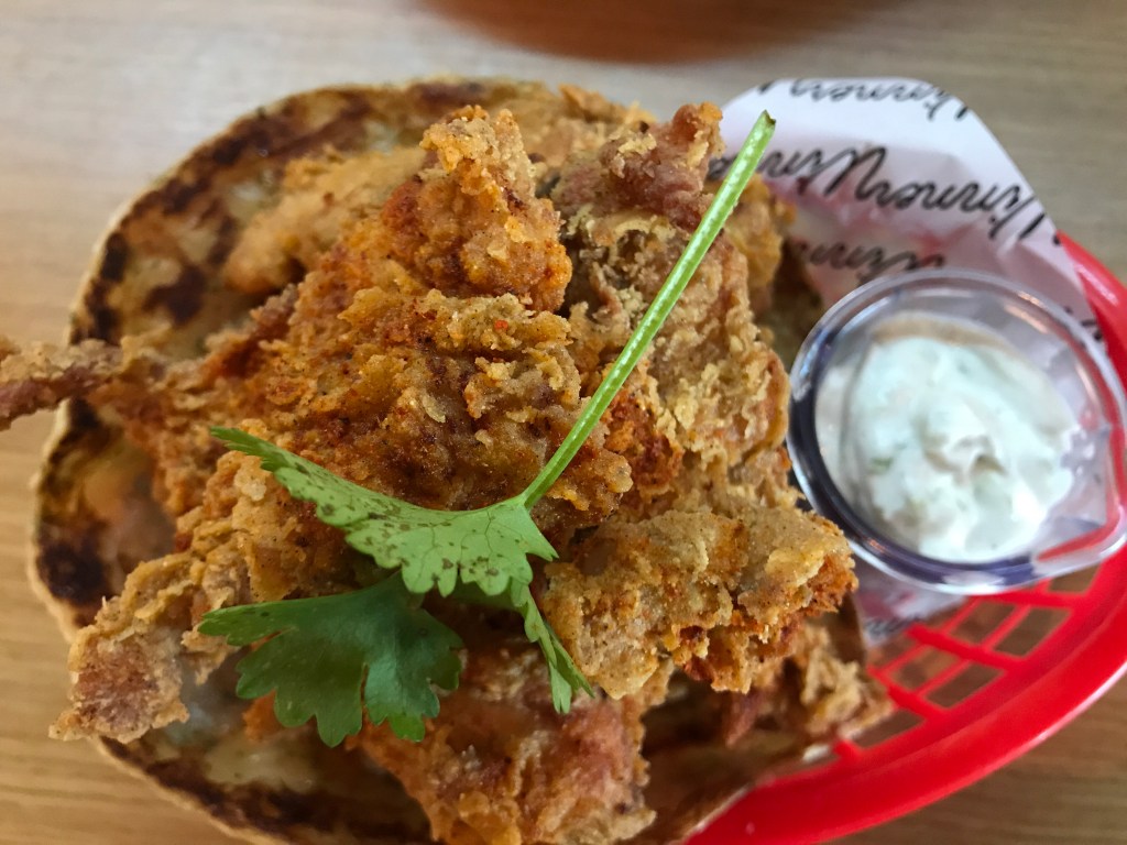 Kashmiri fried chicken at Winner Winner