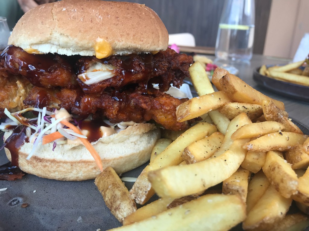 Buffalo Chicken Burger @ Journal Cafe Ormiston